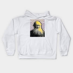 Peter Kropotkin Portrait | Peter Kropotkin Artwork Kids Hoodie